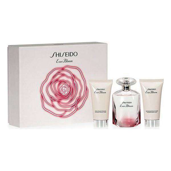 Women's Perfume Set Ever Bloom Shiseido EDP (3 pcs) - Lindkart
