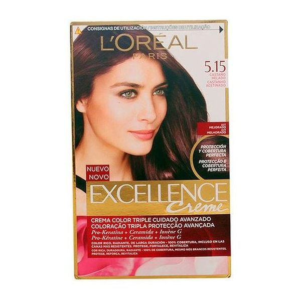 Permanent Dye Excellence Creme L'Oreal Expert Professionnel Marron glacé