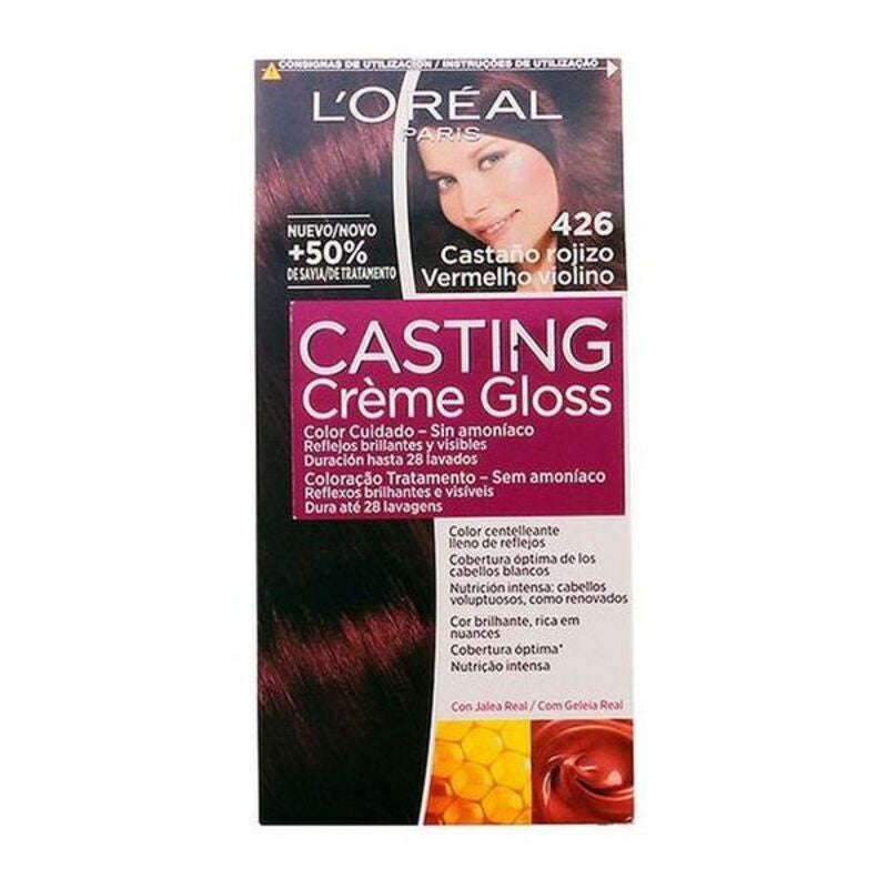 Dye No Ammonia Casting Creme Gloss L'Oreal Make Up Copper Chestnut