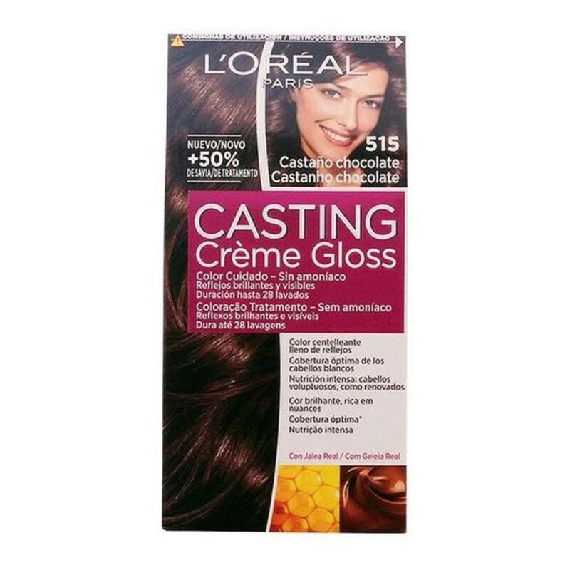 Dye No Ammonia Casting Creme Gloss L'Oreal Make Up Chocolade kastanje