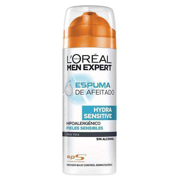 Shaving Foam Men Expert Hydra Sensitive L'Oreal (200 ml) - Lindkart