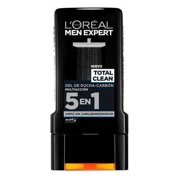 Shower Cream Total Clean L'Oreal (300 ml) - Lindkart