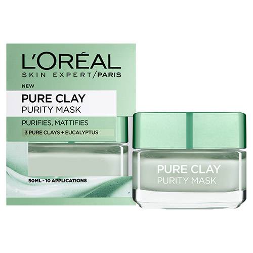 Purifying and Mattifying Face  Mask L'Oreal - Lindkart