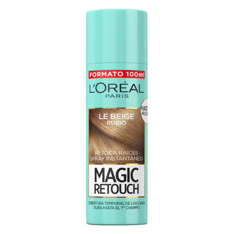 Laque Retouche Cheveux pour Racines MAGIC RETOUCH 4 L'Oreal Make Up (100 ml) Beige (100 ml)