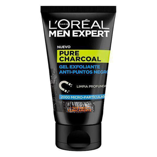 Facial Exfoliator Pure Charcoal L'Oreal (100 ml) - Lindkart