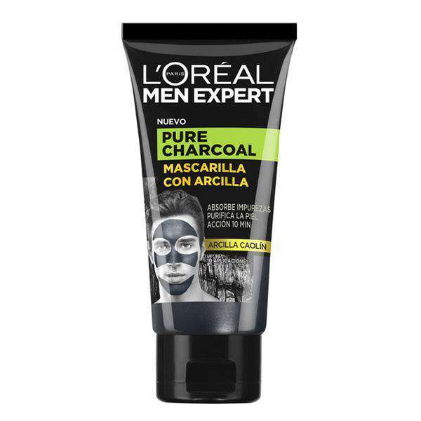 Men Expert Pure Charcoal Purifying Clay Mask L'Oreal (50 ml) - Lindkart