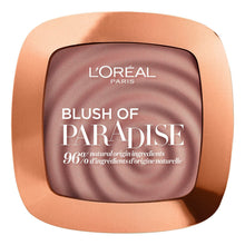 Cargar imagen en el visor de la galería, Bronzing Powder Blush of Paradise L&#39;Oréal Paris 02-rose cherie
