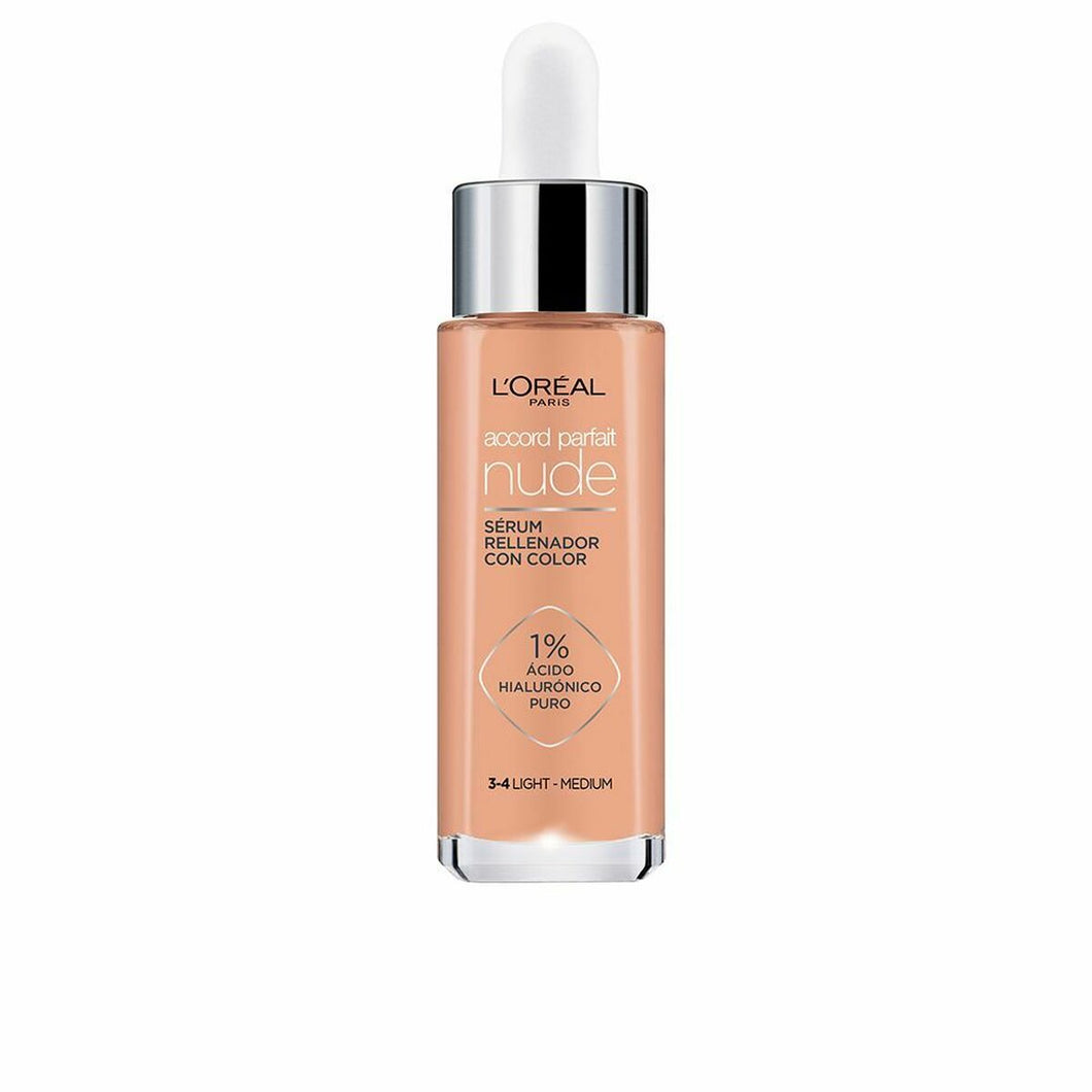 Base de maquillage crème L'Oréal Make Up Accord Parfait 3-4