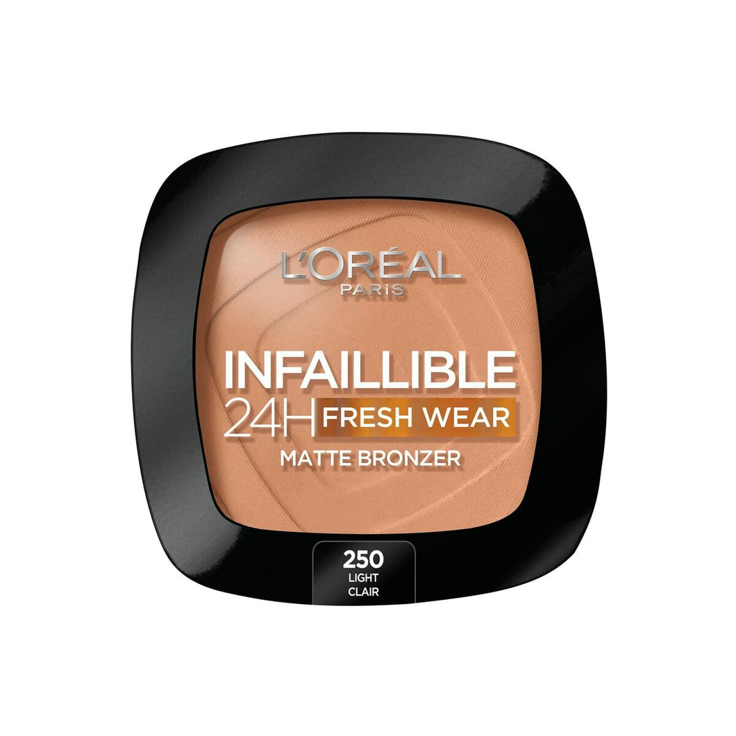 Compacte bronzingpoeders L'Oreal Make Up Infaillible 250-light clair 24 uur (9 g)