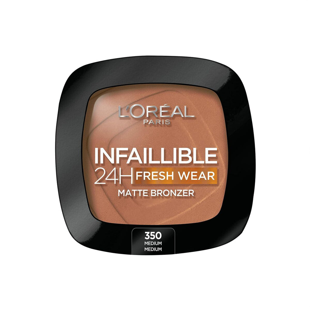Poudres Bronzantes Compactes L'Oreal Make Up Infaillible 350-medium moyen 24 hours (9 g)