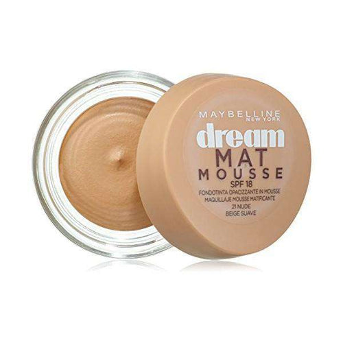 Mousse Make-up Foundation Dream Matt Maybelline (18 ml) - Lindkart