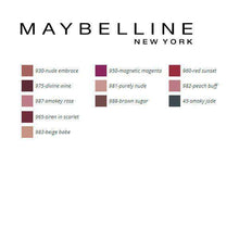 Lade das Bild in den Galerie-Viewer, Lipstick Color Sensational Mattes Maybelline - Lindkart

