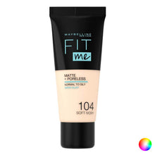 Load image into Gallery viewer, Liquid Make Up Base Fit Me! Maybelline (30 ml)
