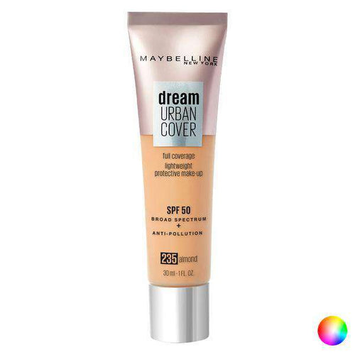 Liquid Make Up Base Dream Urban Cover Maybelline SPF50 (30 ml) - Lindkart