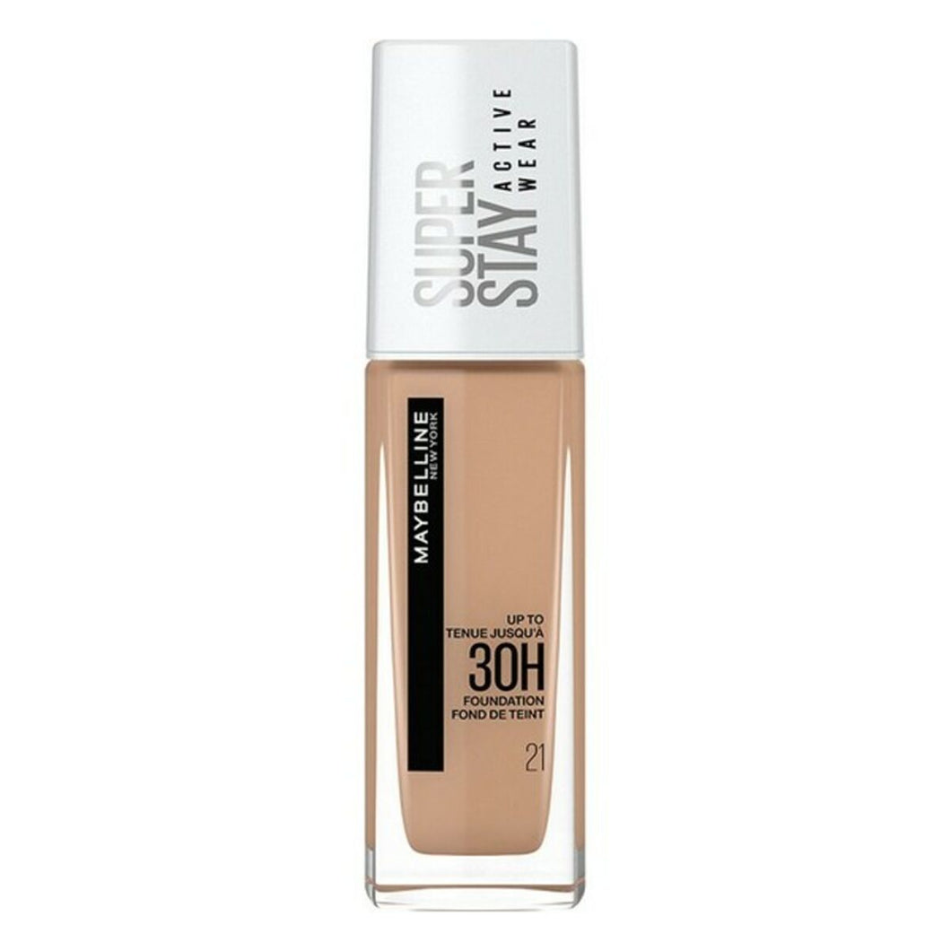 Vloeibare make-upbasis Superstay ActiveWear Maybelline 21-nude beige (30 ml)