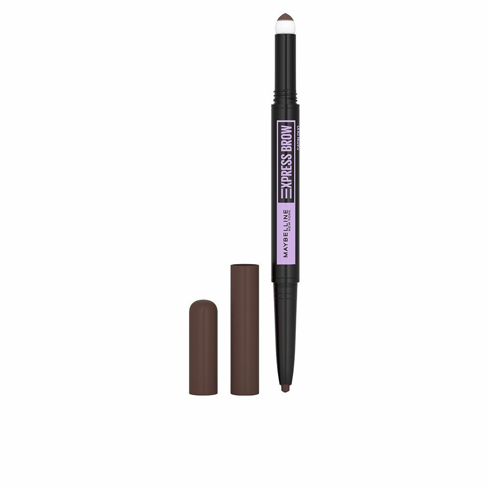 Wenkbrauwpotlood Maybelline Express Brow Satin Duo 04 Donkerbruin