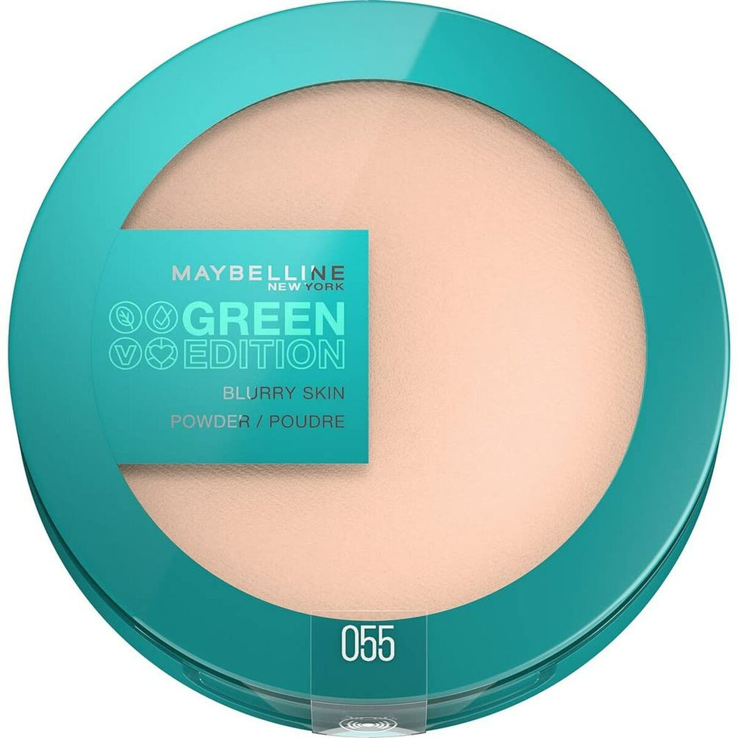 Compacte poeders Maybelline Green Edition Nº 55