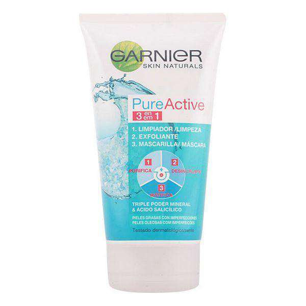 Facial Cleansing Gel Pure Active Garnier - Lindkart