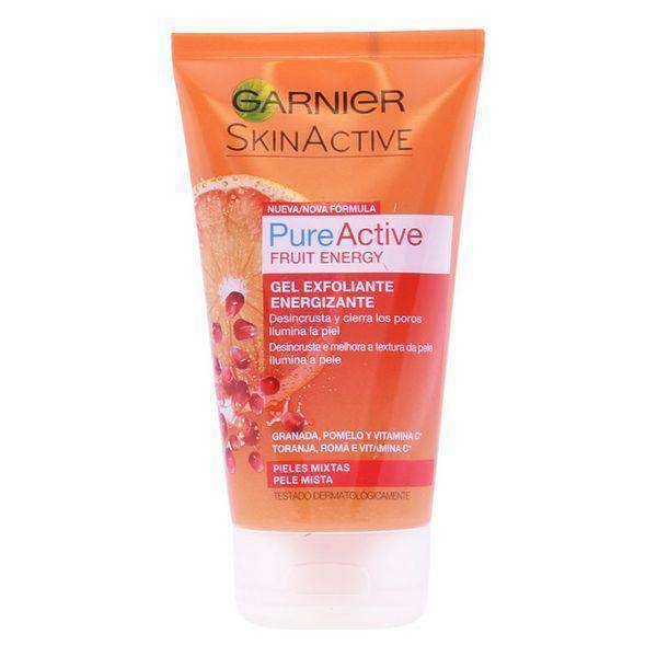 Garnier PureActive Fruit Energy Exfoliating Facial Gel - Lindkart