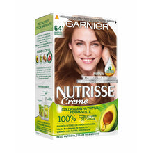 Lade das Bild in den Galerie-Viewer, Crème Colorante Permanente Garnier Nutrisse Creme 6,41-Sweet Amber
