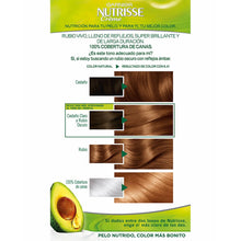 Lade das Bild in den Galerie-Viewer, Permanent Colour Creme Garnier Nutrisse Creme 6,41-Sweet Amber
