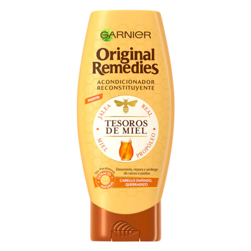Conditionneur ORIGINAL REMEDIES tesoros de miel Garnier (250 ml)