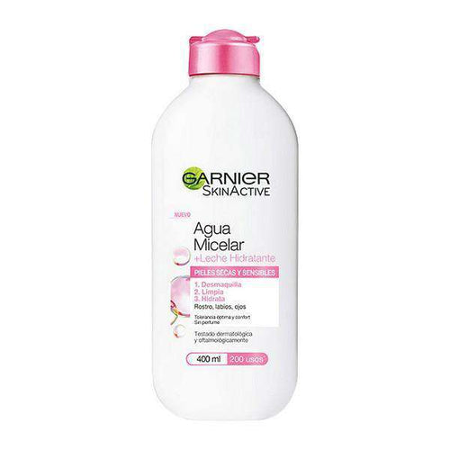 Micellar Water with Hydrating Milk Skinactive Garnier (400 ml) - Lindkart