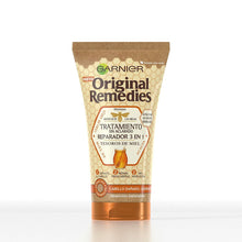 Cargar imagen en el visor de la galería, No-Rinse Repairing Cream Garnier Original  Remedies Tesoros de Miel  3-in-1 (150 ml)
