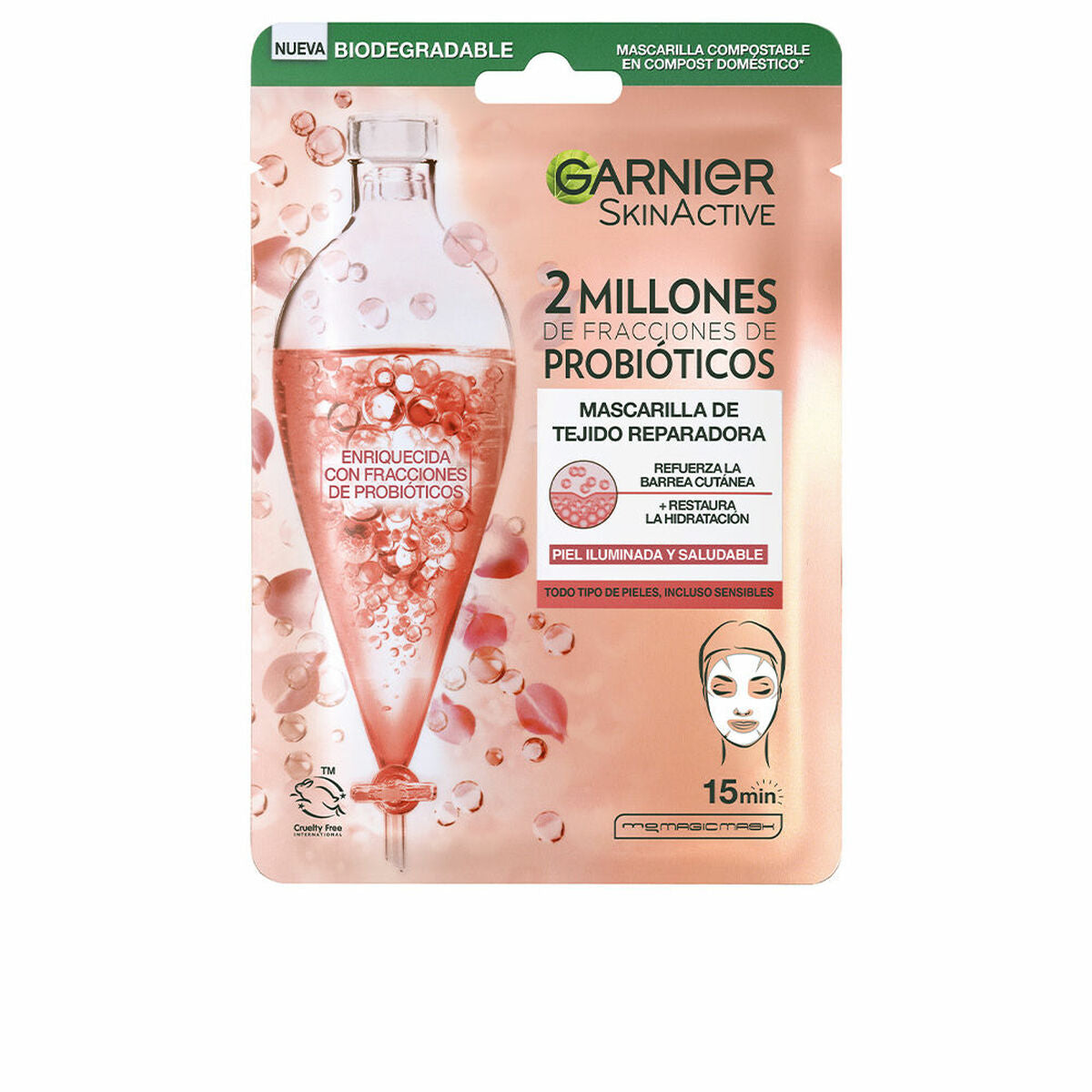 Herstellend masker Garnier SkinActive Probiotics