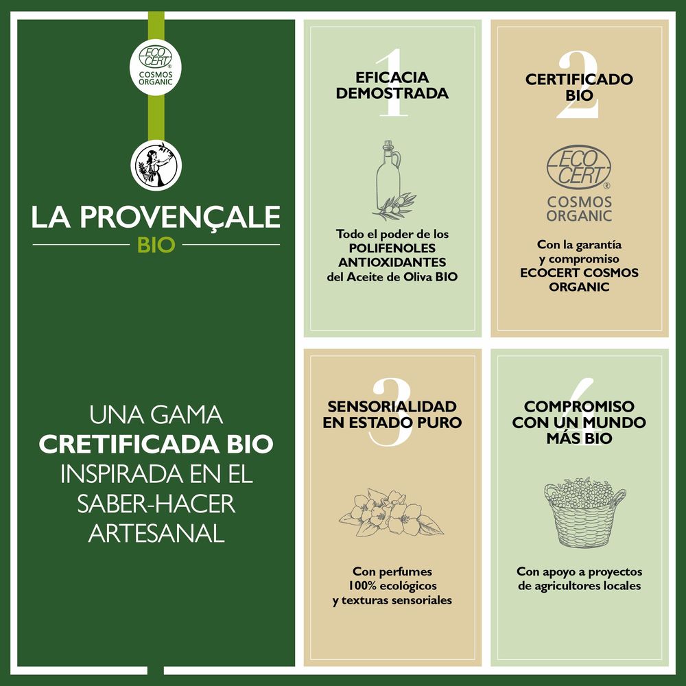 Crème Visage La Provençale Bio (50 ml)