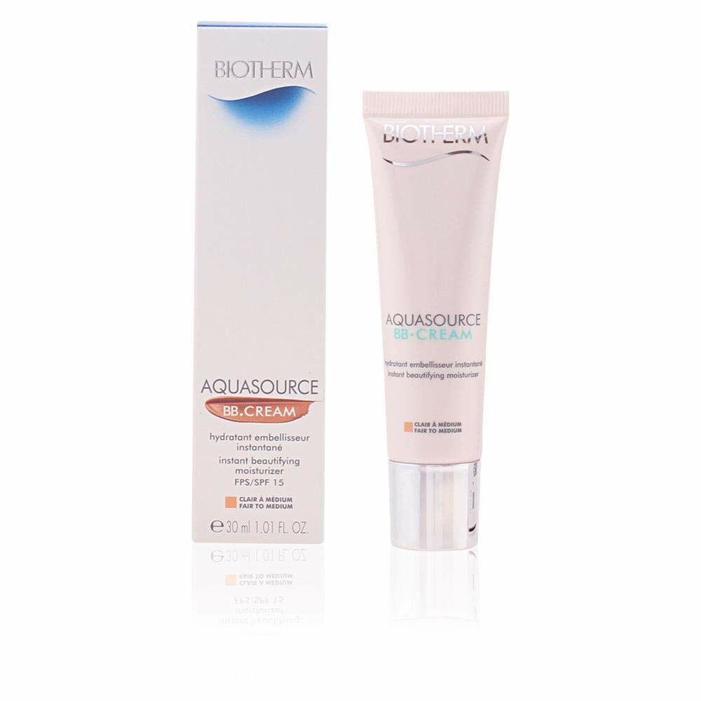 Hydrating Cream with Colour Biotherm Aquasource Beige (30 ml)
