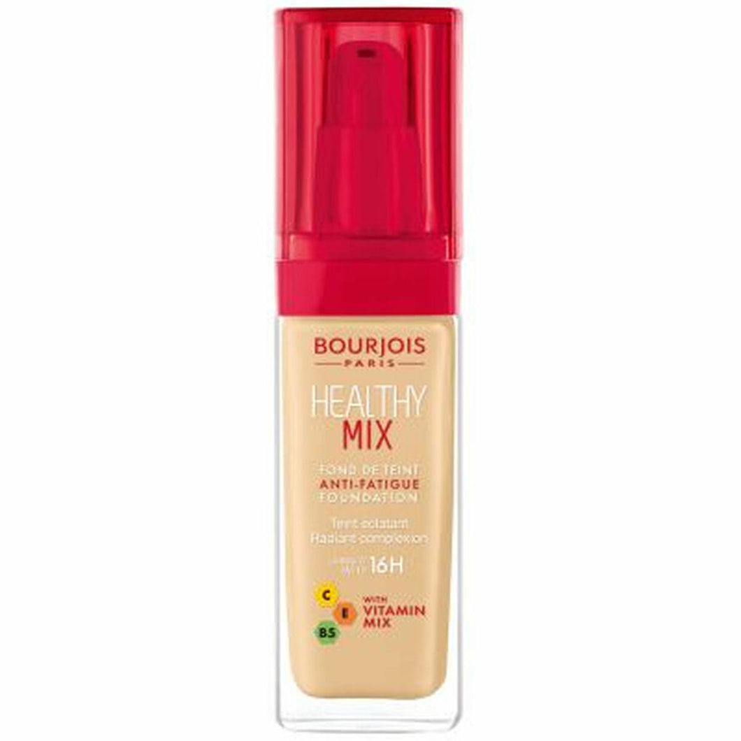 Vloeibare make-upbasis Bourjois Healthy Mix 51-light vanille 16 uur (30 ml)