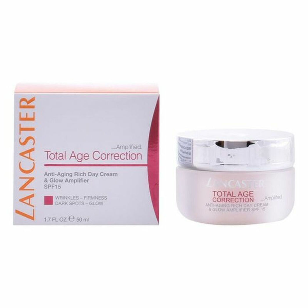 Day-time Anti-aging Cream Lancaster Total Age Correction Rich SPF 15 (50 ml) (50 ml)