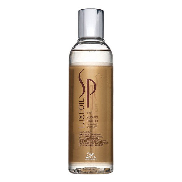 Shampooing à la kératine Sp Luxe Oil System Professional (200 ml)