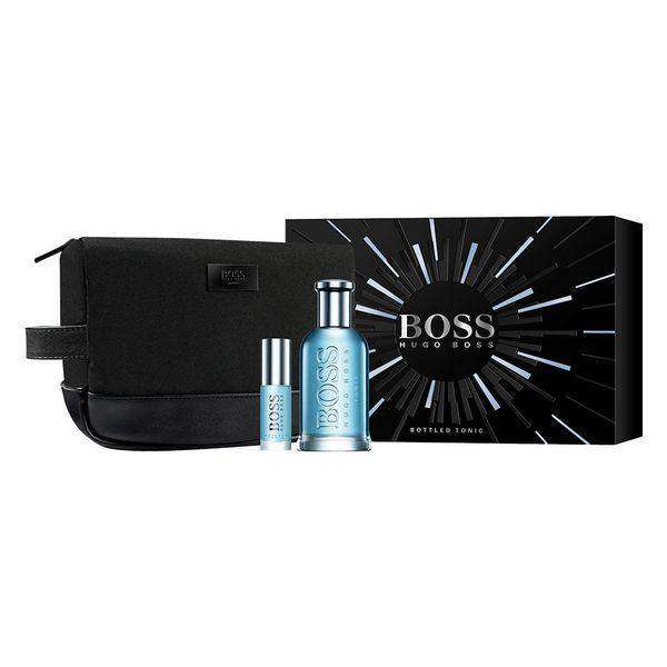 Men's Perfume Set Boss Bottled Tonic Hugo Boss (3 pcs) - Lindkart