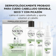 Cargar imagen en el visor de la galería, Traitement volumateur Nioxin Scalp Relief (3 pcs
