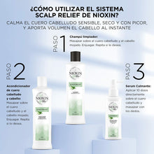 Cargar imagen en el visor de la galería, Volumising Treatment Nioxin Scalp Relief (3 pcs
