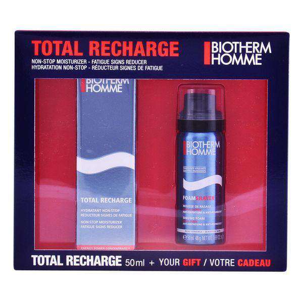 Shaving Set Homme Total Recharge Biotherm (2 pcs) - Lindkart