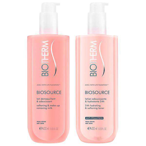 Women's Cosmetics Set Biosource Duo Biotherm (2 pcs) Dry skin - Lindkart