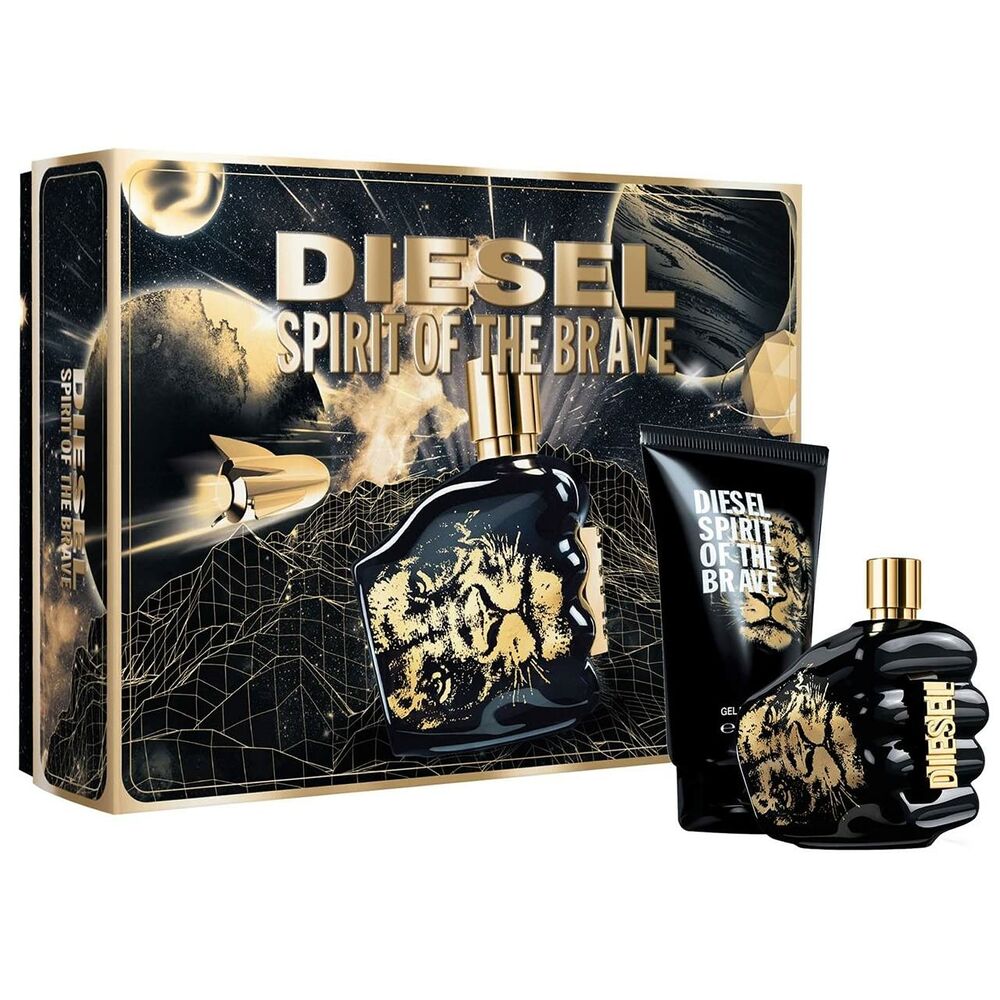 Parfumset voor heren Diesel Spirit of the Brave (2 stuks)