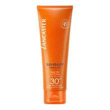 Cargar imagen en el visor de la galería, Zonnebrandcrème Lancaster Sun Beauty Bodymilk SPF 30 (250 ml)
