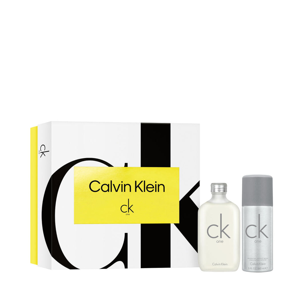 Parfumset voor unisex Calvin Klein CK One 2 stuks