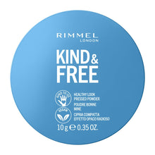 Cargar imagen en el visor de la galería, Compact Powders Rimmel London Kind &amp; Free 30-medium Mattifying finish (10 g)
