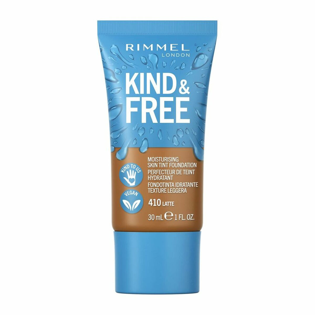 Base de maquillage crème Rimmel London Kind & Free 410-latte (30 ml)