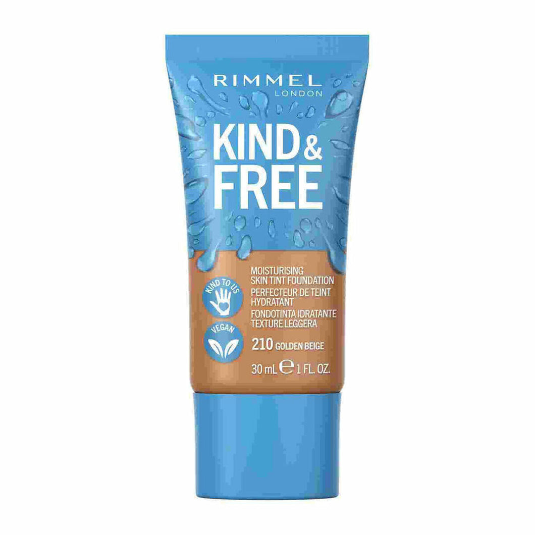 Crème de base de maquillage Rimmel London Kind & Free 201-classic beige (30 ml)