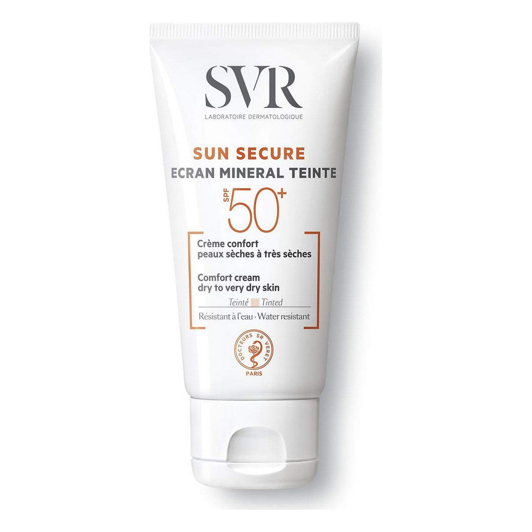 Crème Solaire SVR Sun Secure Ecran Minéral Teinte SPF 50+ (60 g)