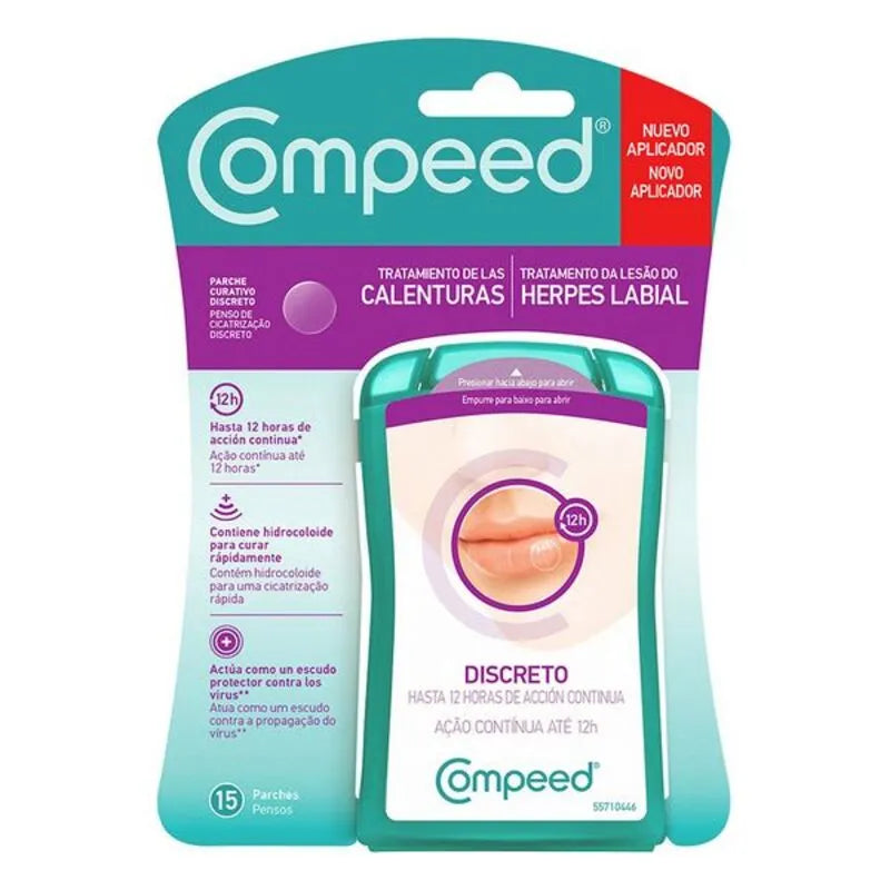 Patchs pour boutons de fièvre Compeed (15 uds)