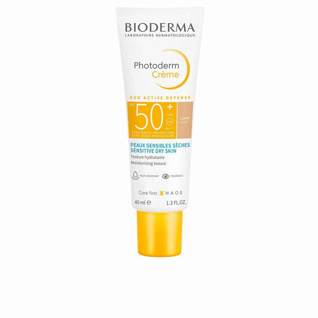 Protection Solaire avec Couleur Bioderma Photoderm SPF 50+ (40 ml)