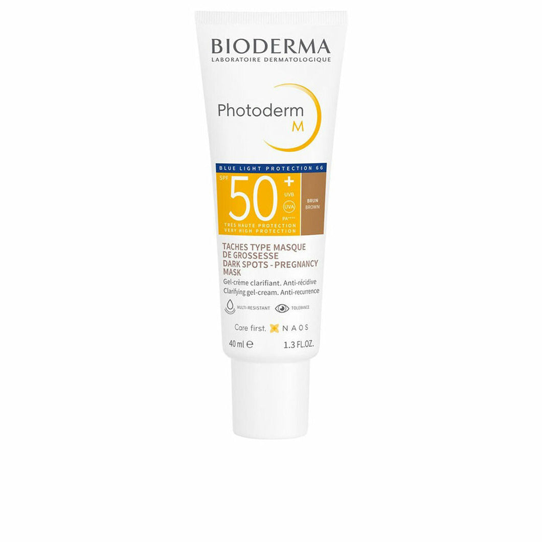 Zonbescherming met Kleur Bioderma Photoderm Melasma Bruin SPF 50+ (40 ml)
