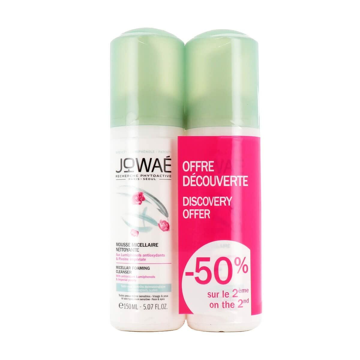 Cleansing Foam Jowaé 2 x 150 ml Micellar